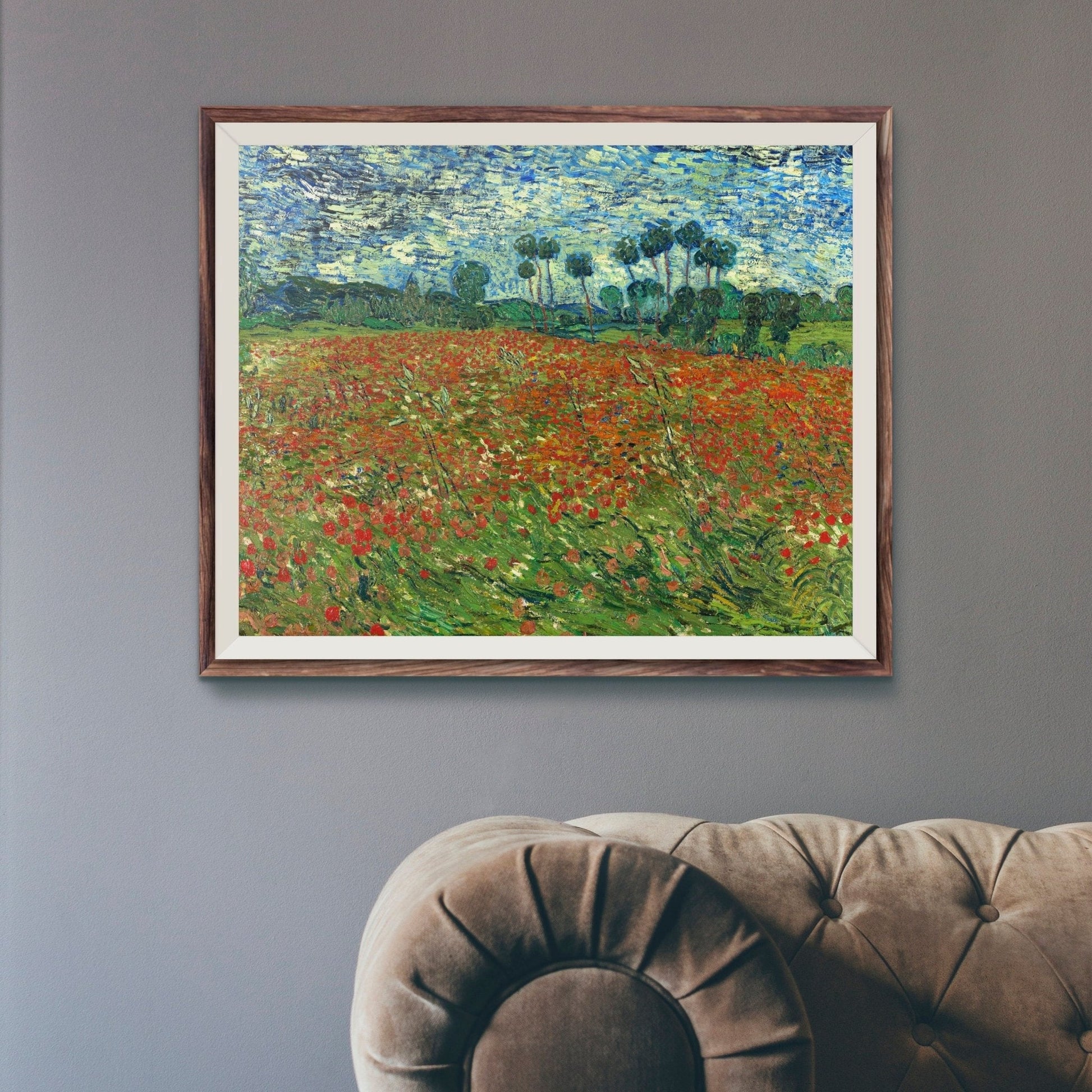 VINCENT VAN GOGH - Poppy Field (Giclée Art Print) - Pathos Studio - Marketplace Listings