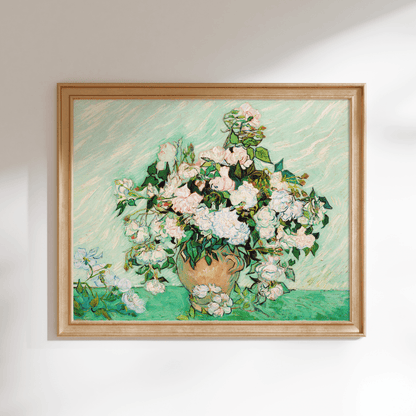 VINCENT VAN GOGH - Roses - Pathos Studio - Art Prints