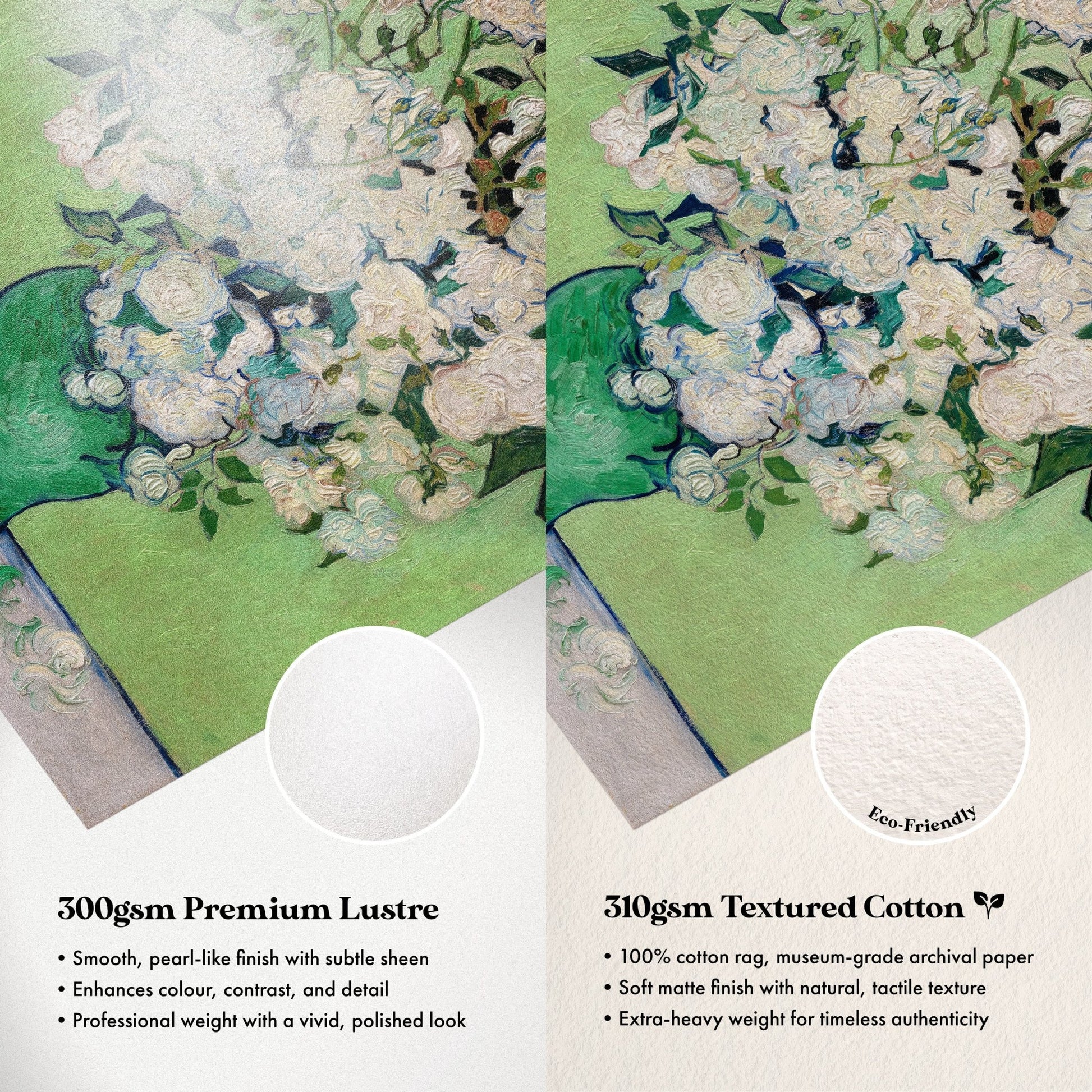 Vincent Van Gogh - Roses | Art Prints | Pathos Studio