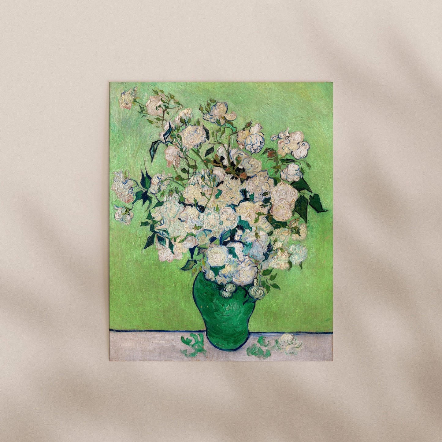 Vincent Van Gogh - Roses | Art Prints | Pathos Studio