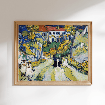 VINCENT VAN GOGH - Stairway At Auvers - Pathos Studio - Art Prints