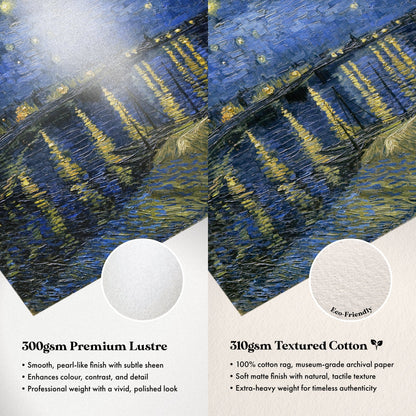 Vincent Van Gogh - Starry Night Over The Rhône | Art Prints | Pathos Studio