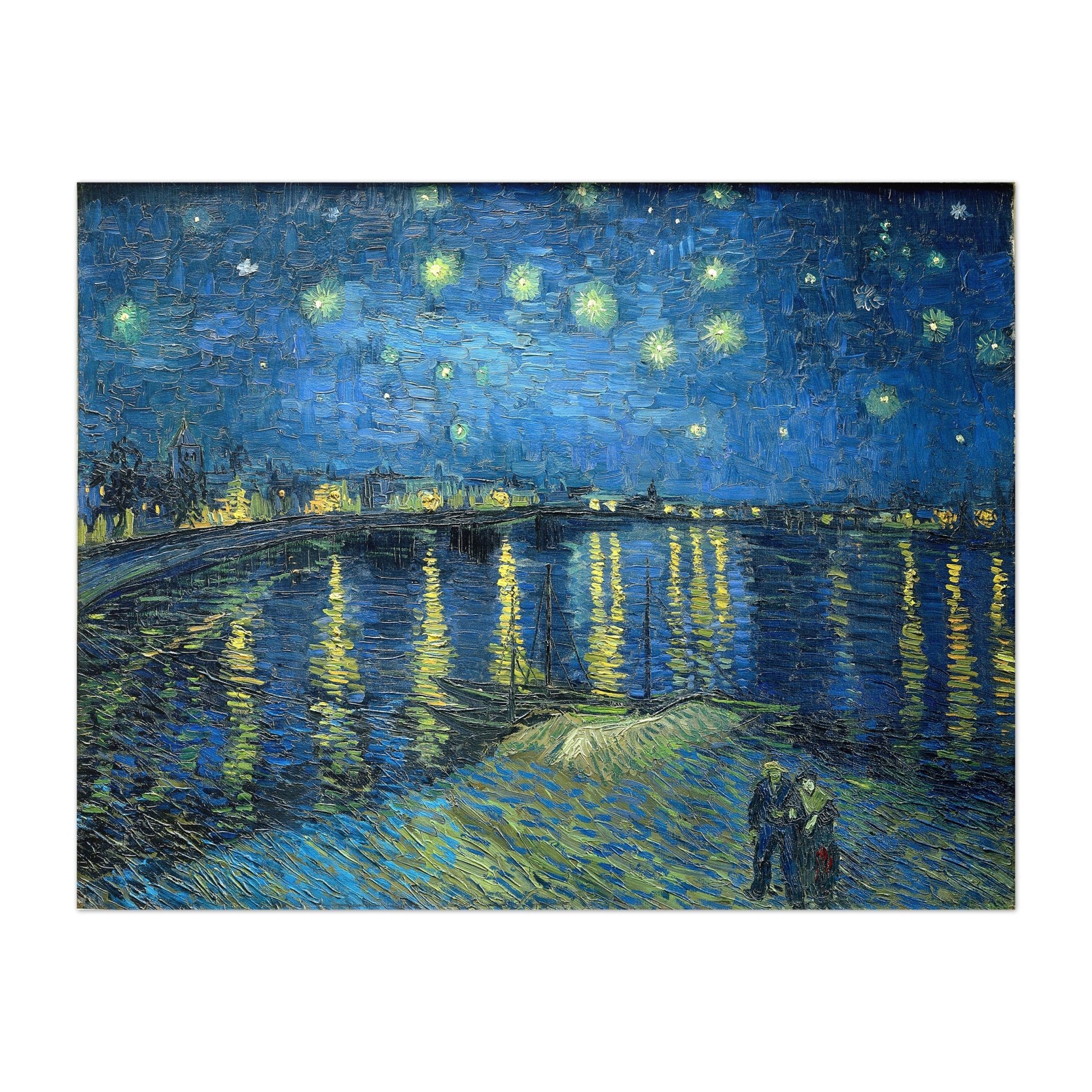 VINCENT VAN GOGH - Starry Night Over The Rhône (Giclée Art Print) - Pathos Studio - Marketplace Listings