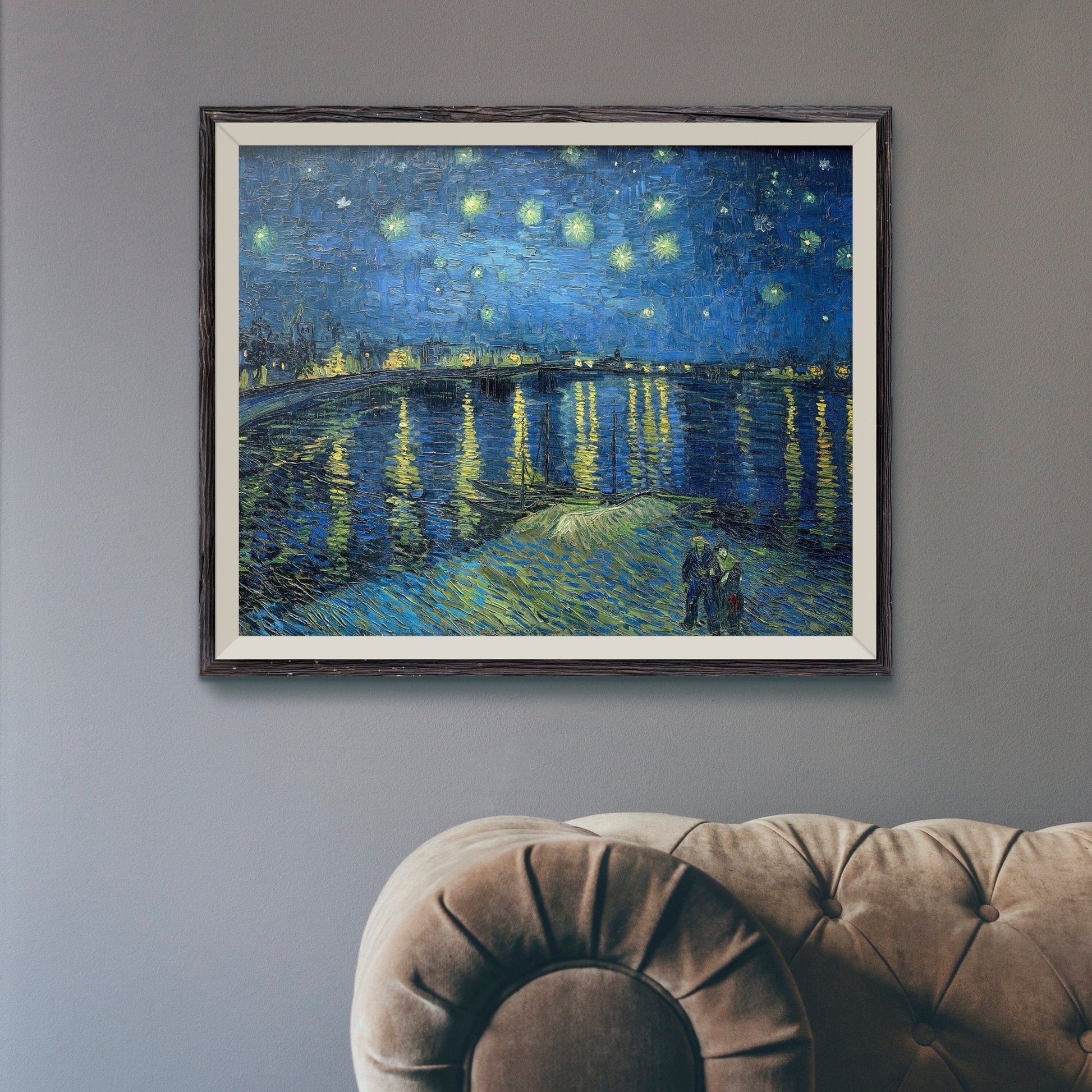 VINCENT VAN GOGH - Starry Night Over The Rhône (Giclée Art Print) - Pathos Studio - Marketplace Listings