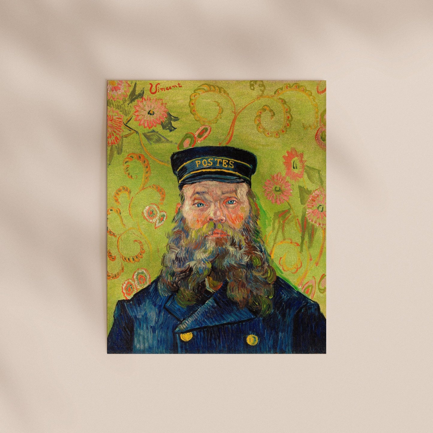 Vincent Van Gogh - The Postman / Joseph Roulin | Art Prints | Pathos Studio