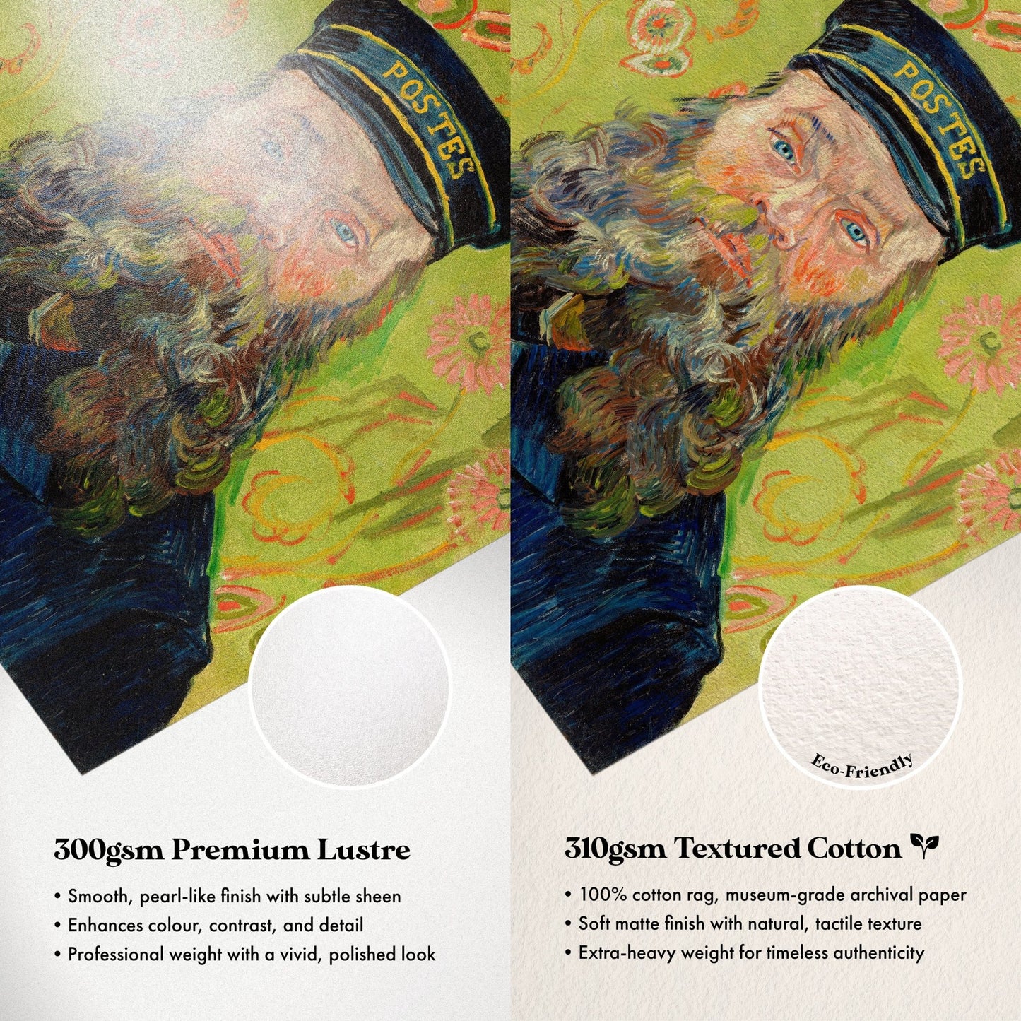 Vincent Van Gogh - The Postman / Joseph Roulin | Art Prints | Pathos Studio