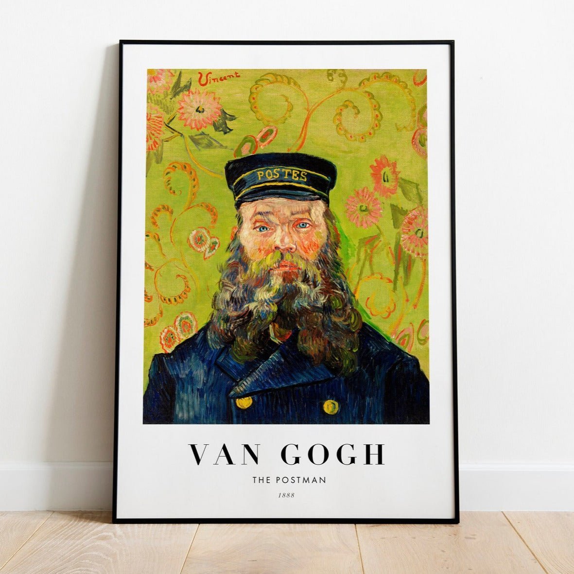 VINCENT VAN GOGH - The Postman (Poster Style) (Giclée Art Print) - Pathos Studio - Marketplace Listings