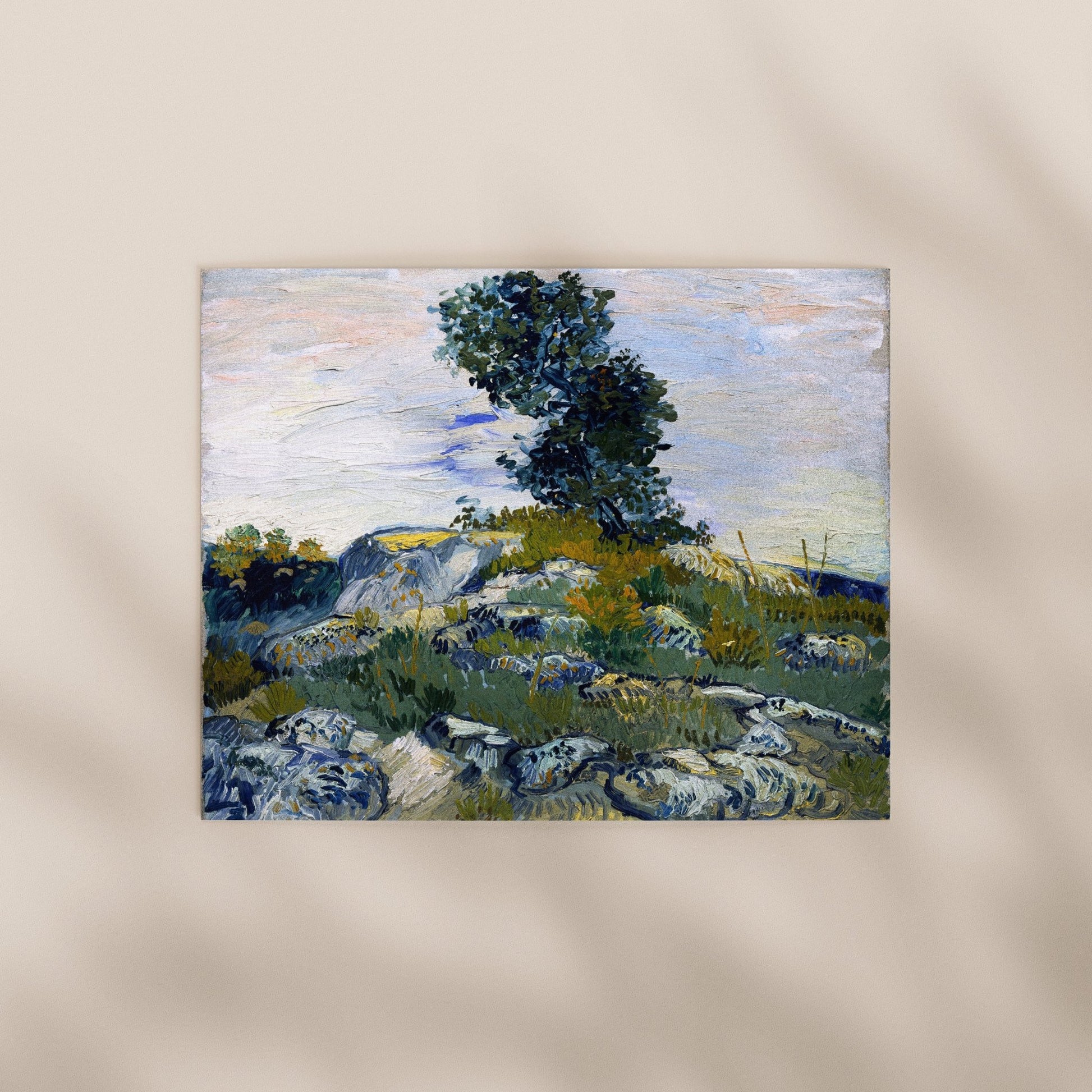 Vincent Van Gogh - The Rocks | Art Prints | Pathos Studio