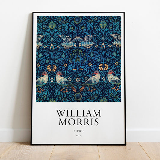 WILLIAM MORRIS - Birds (Poster Style) - Pathos Studio - Art Prints