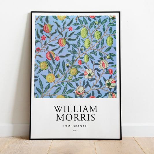 WILLIAM MORRIS - Pomegranate (Poster Style) - Pathos Studio - Art Prints