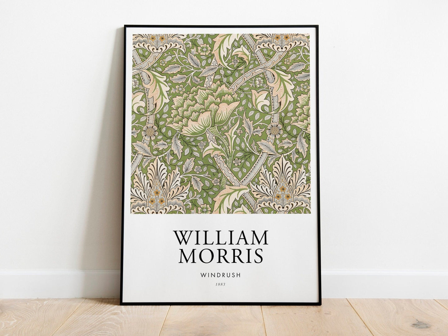 William Morris: Set of 3 Floral Pattern Posters - Pathos Studio - Art Print Sets