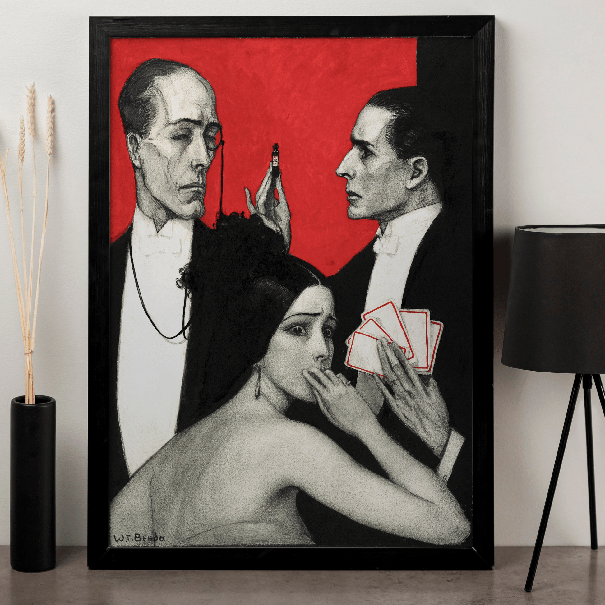 Wladyslaw T. Benda - See, Jack, He Said, His Manner Wild and Delirious | Art Prints | Pathos Studio