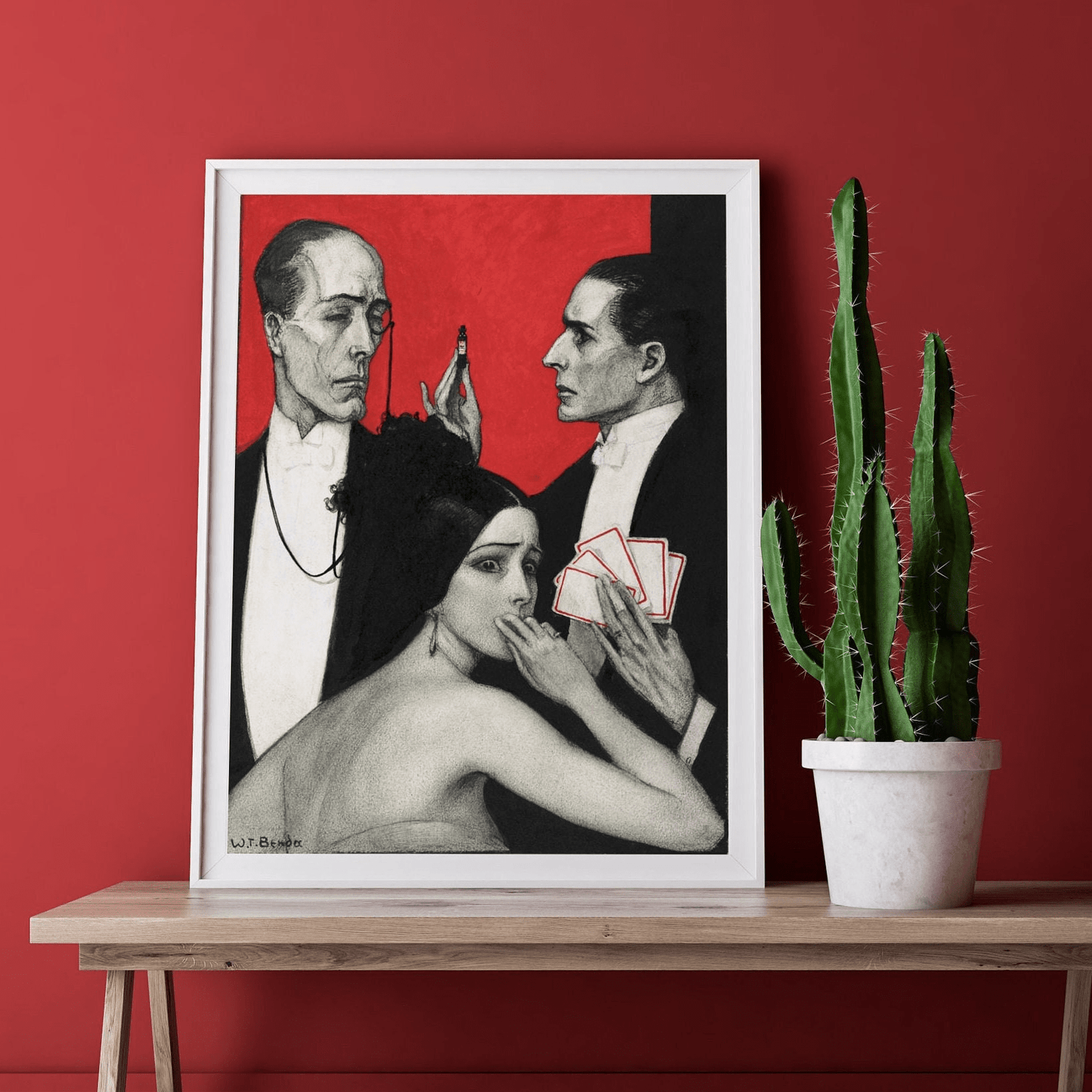 Wladyslaw T. Benda - See, Jack, He Said, His Manner Wild and Delirious | Art Prints | Pathos Studio