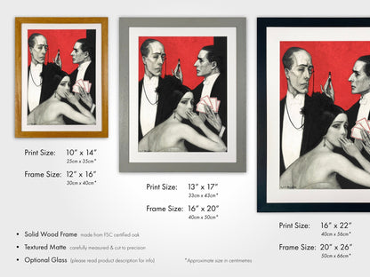 Wladyslaw T. Benda - See, Jack, He Said, His Manner Wild and Delirious | Art Prints | Pathos Studio