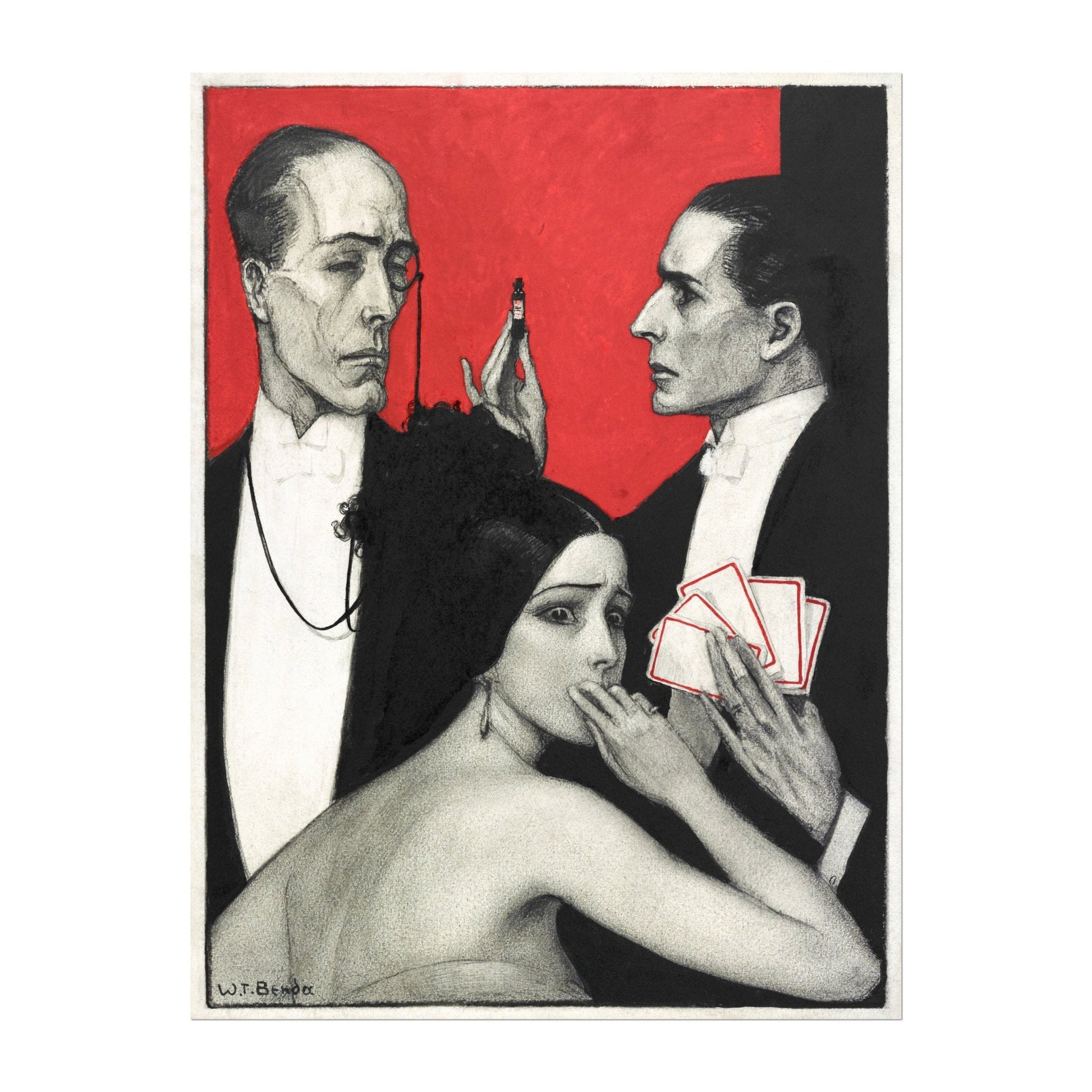 Wladyslaw T. Benda - See, Jack, He Said, His Manner Wild and Delirious | Art Prints | Pathos Studio