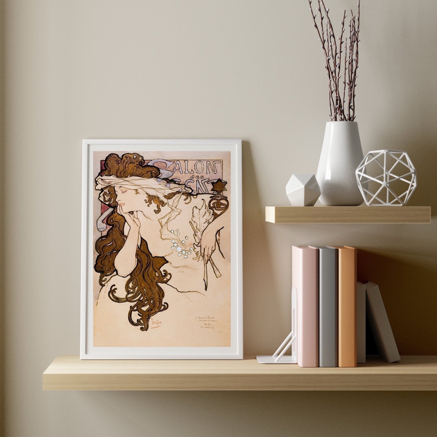 ALPHONSE MUCHA - Salon Des Cent - Pathos Studio - Art Prints