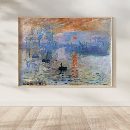 CLAUDE MONET - Impression, Sunrise - Pathos Studio - Art Prints