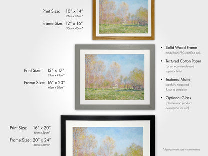 CLAUDE MONET - Spring In Giverny - Pathos Studio - Art Prints