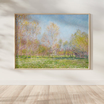 CLAUDE MONET - Spring In Giverny - Pathos Studio - Art Prints