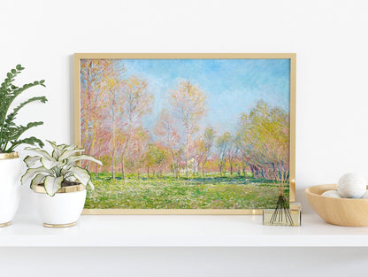 CLAUDE MONET - Spring In Giverny - Pathos Studio - Art Prints