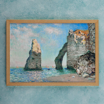 CLAUDE MONET - The Cliffs at Etretat - Pathos Studio - Art Prints