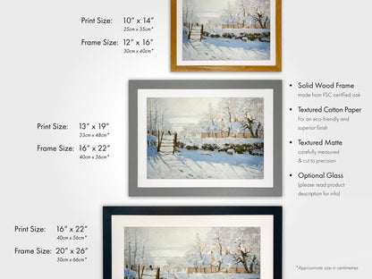 CLAUDE MONET - The Magpie - Pathos Studio - Art Prints