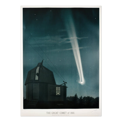 E. L. TROUVELOT - The Great Comet of 1881