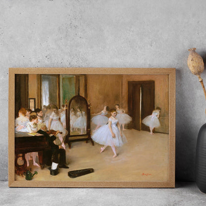 EDGAR DEGAS - The Dancing Class - Pathos Studio - Art Prints