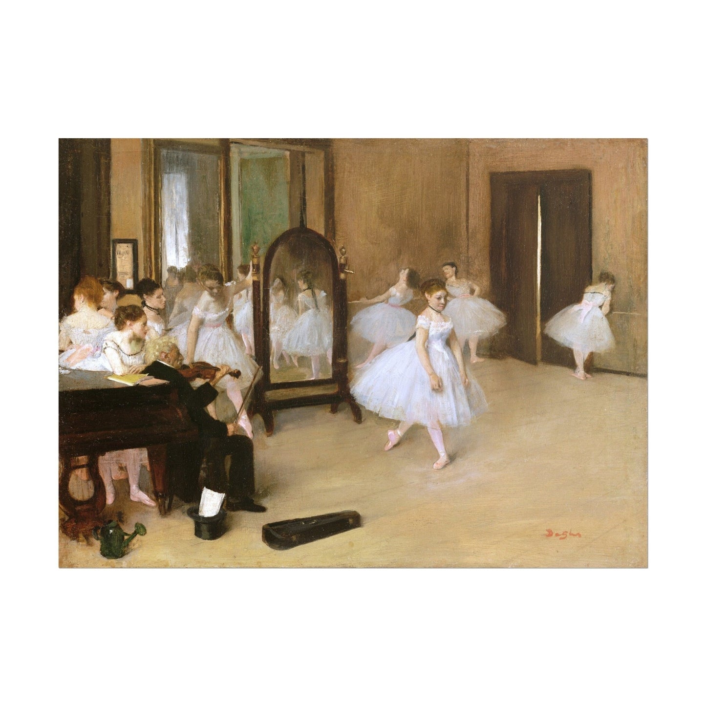 EDGAR DEGAS - The Dancing Class - Pathos Studio - Art Prints