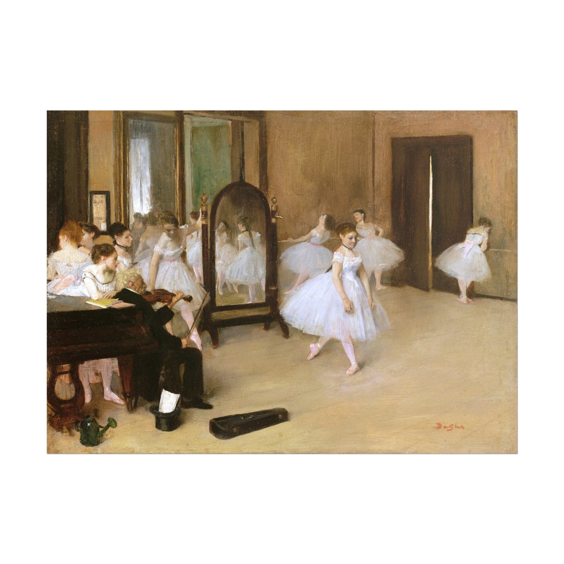 EDGAR DEGAS - The Dancing Class - Pathos Studio - Art Prints