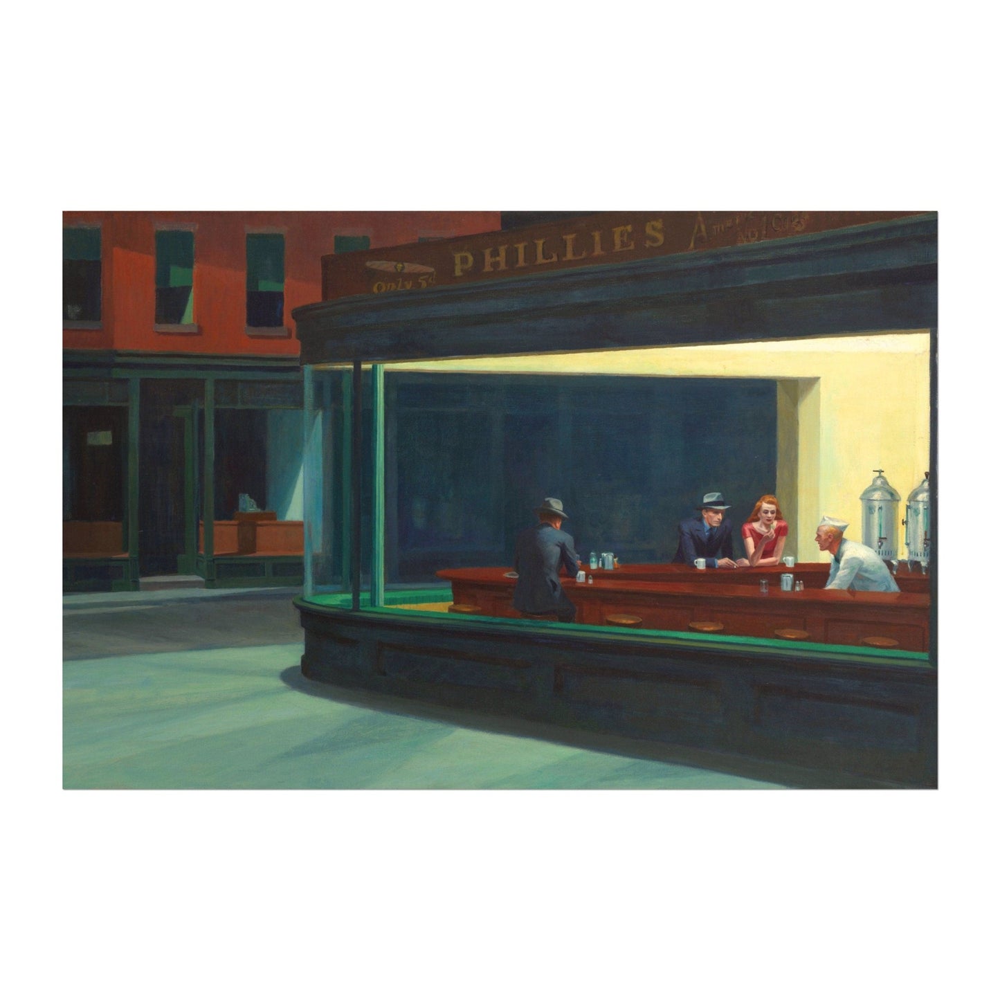 EDWARD HOPPER - Nighthawks - Pathos Studio - Art Prints