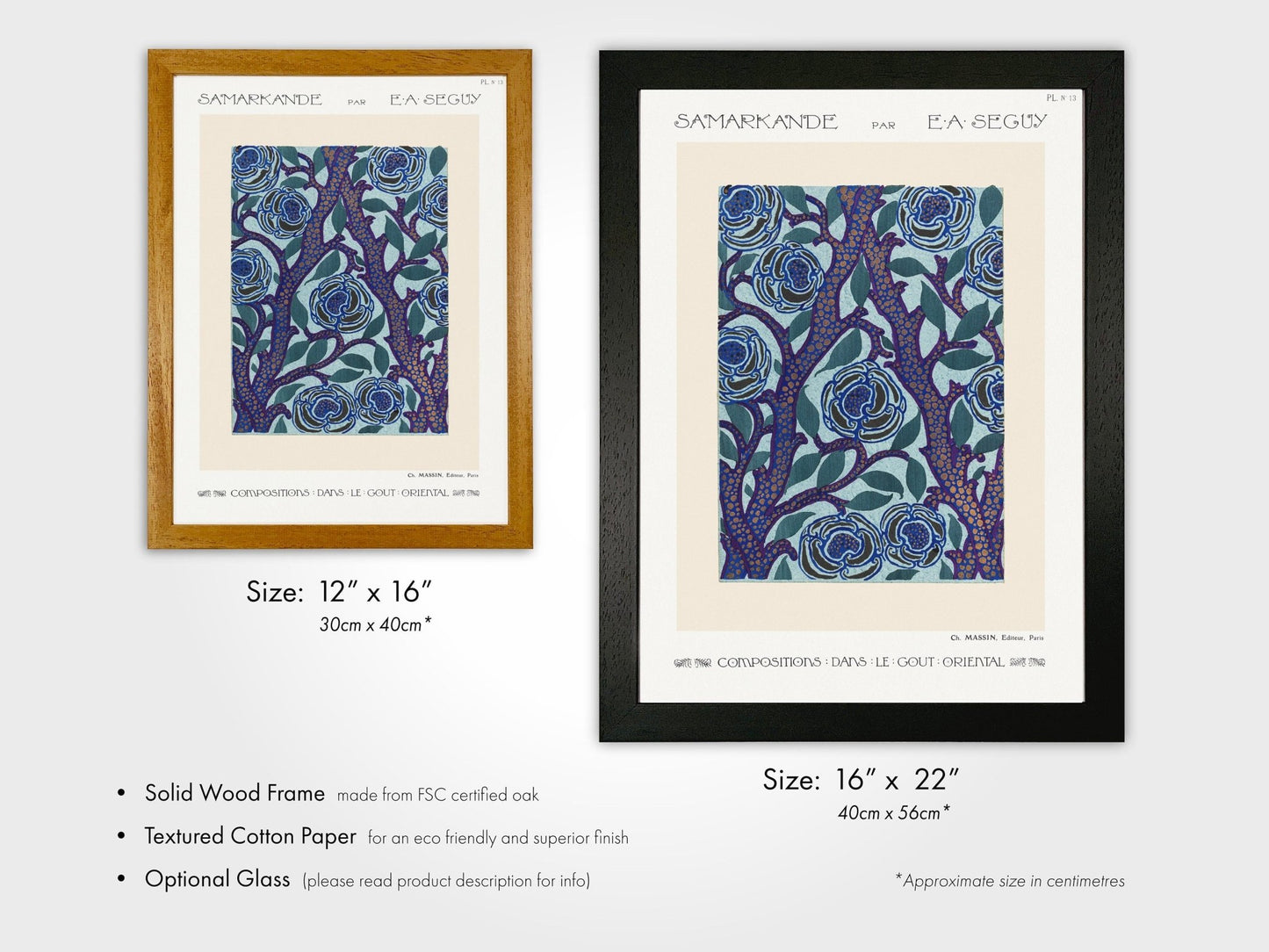 EUGENE SEGUY - Set of 3 Samarkande Prints - Pathos Studio - Art Print Sets