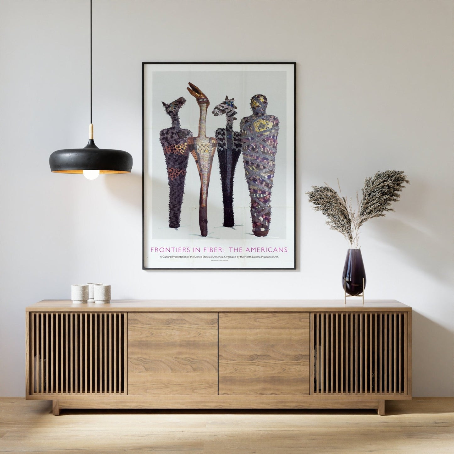 Frontiers in Fiber - The Americans (Vintage Poster) - Pathos Studio - Posters, Prints, & Visual Artwork