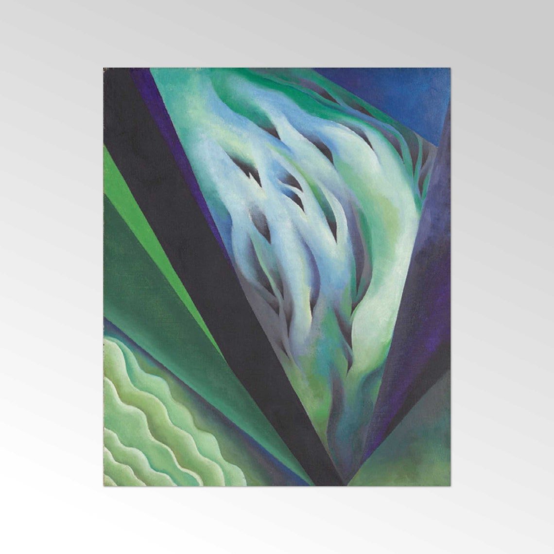 GEORGIA O'KEEFFE - Musique bleue et verte