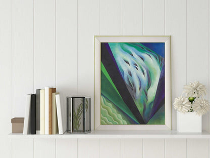 GEORGIA O'KEEFFE - Musique bleue et verte