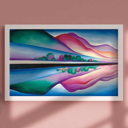 GEORGIA O'KEEFFE - Lake George Reflection (Giclée Art Print) - Pathos Studio - Art Prints