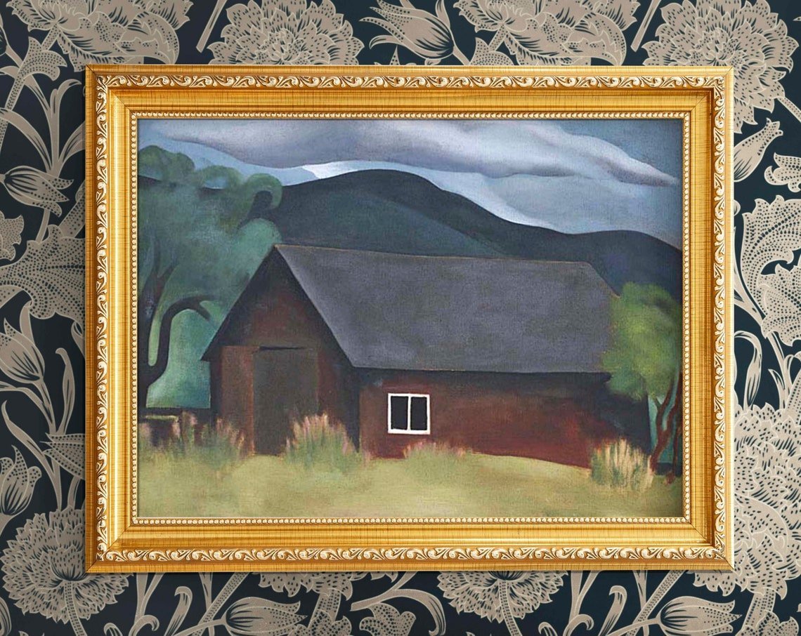 GEORGIA O'KEEFFE - My Shanty, Lake George (Giclée Art Print) - Pathos Studio - Art Prints