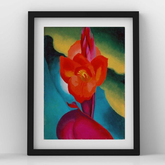 GEORGIA O'KEEFFE - Red Canna