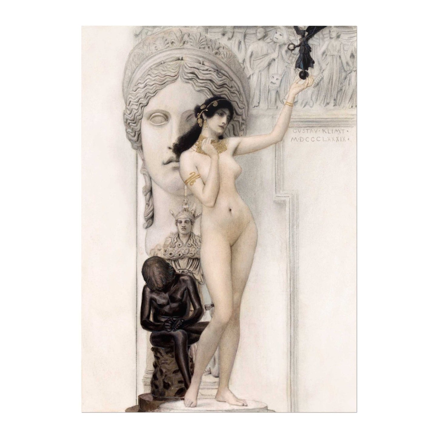 GUSTAV KLIMT - Allegorie der Skulptur