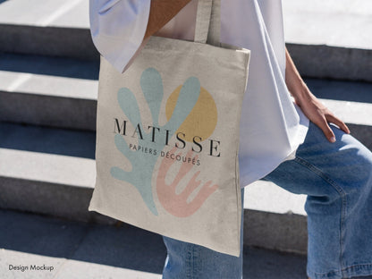 HENRI MATISSE - Papiers Découpés Tote Bag - Pathos Studio - Tote Bags