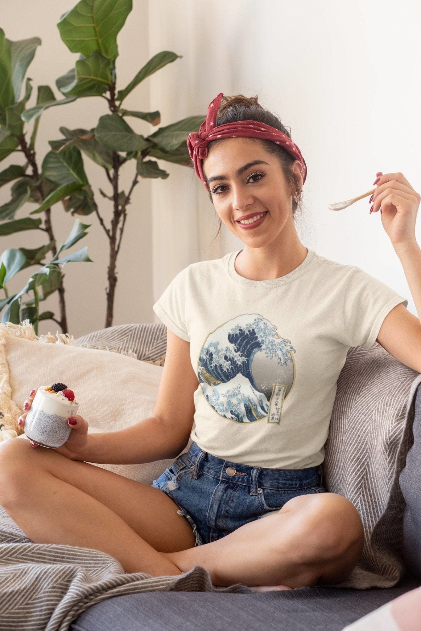 HOKUSAI - The Great Wave T-Shirt - Pathos Studio -