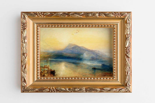 J. M. W. TURNER - The Dark Rigi