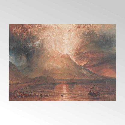 J. M. W. TURNER - Vesuvius in Eruption