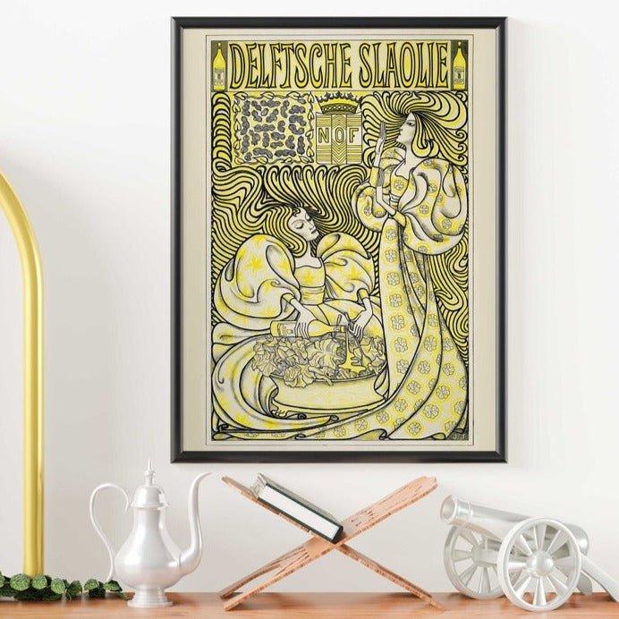 JAN TOOROP - Poster For Delft Salad Oil