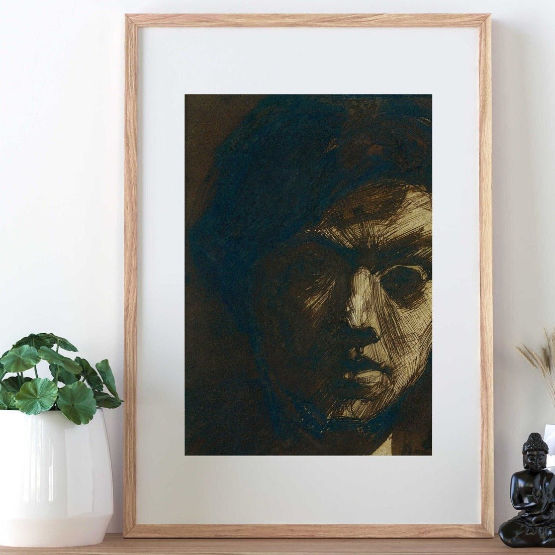 JAN TOOROP – Selbstporträt des Malers Jan Toorop