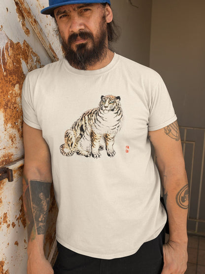 KONO BAIREI - Tiger T-Shirt - Pathos Studio - Shirts & Tops