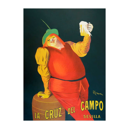 LEONETTO CAPPIELLO - La Cruz Del Campo (Vintage-Werbeplakat)