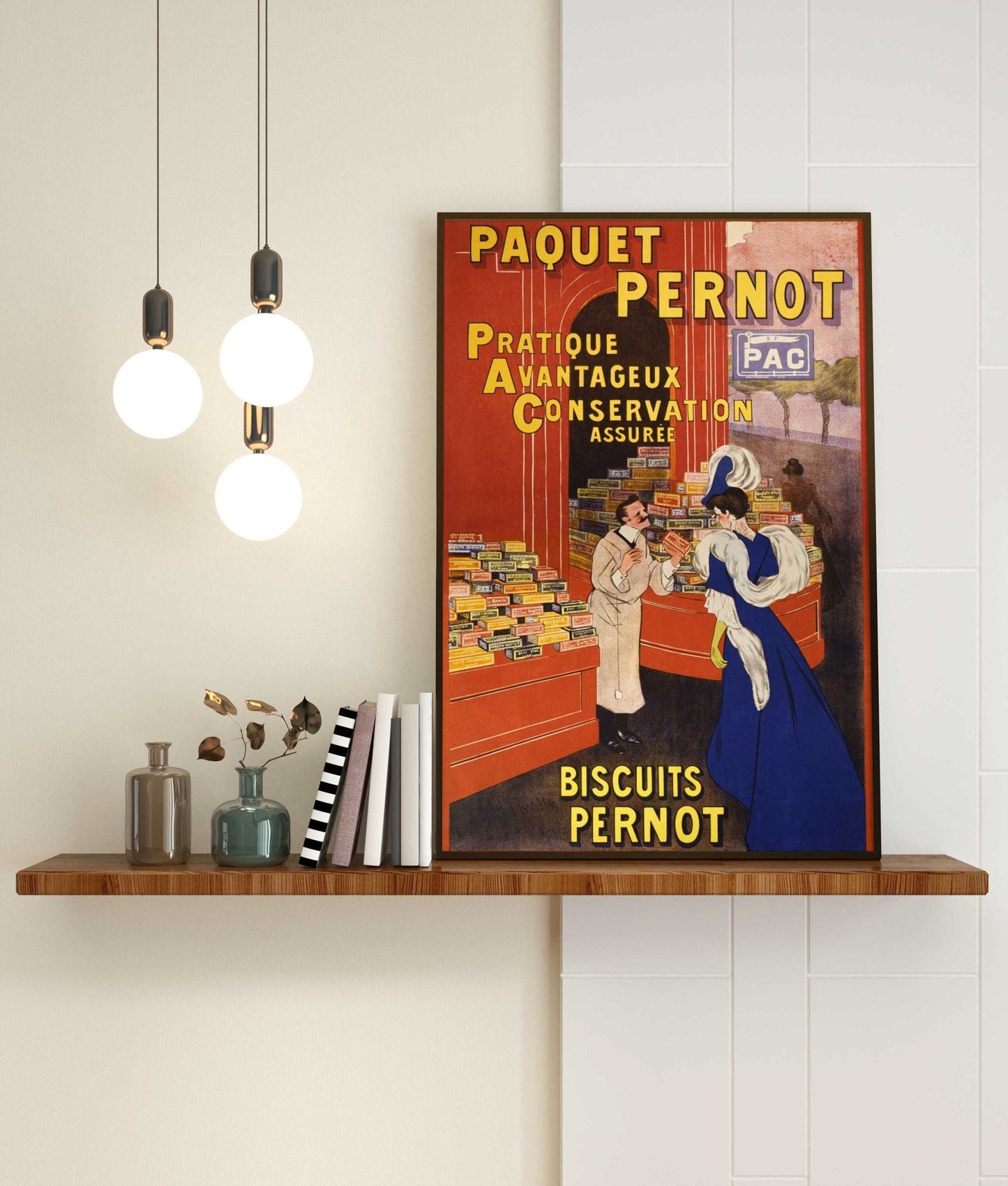 LEONETTO CAPPIELLO - Paquet Pernot Kekse (Vintage Ausstellungsplakat)