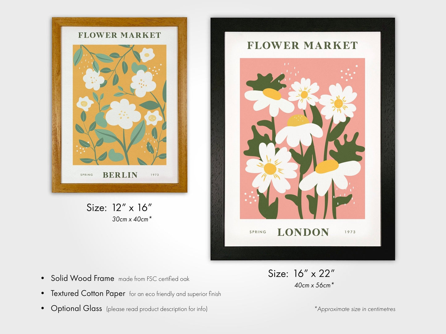 LONDON Flower Market Poster - Pathos Studio - Art Prints