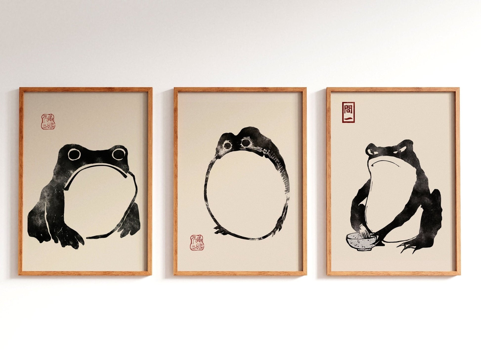 MATSUMOTO HOJI - Japanese Frog #1 - Pathos Studio - Posters, Prints, & Visual Artwork